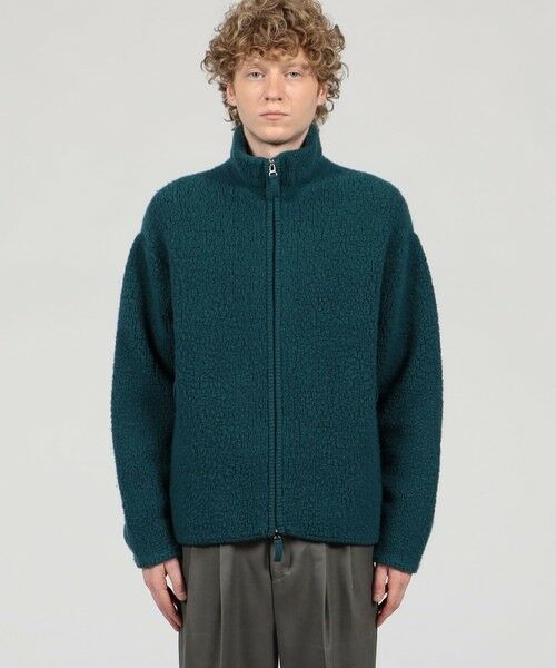 TOMORROWLAND / トゥモローランド ニット・セーター | TOMORROWLAND Tricot ウールカシミヤ パイルニット ジップアップブルゾン | 詳細2