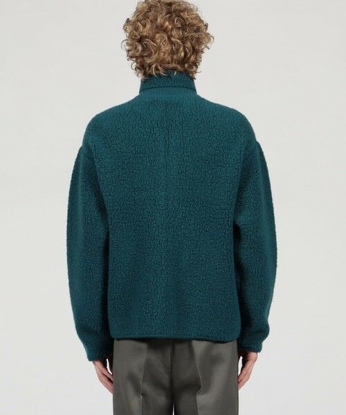 TOMORROWLAND / トゥモローランド ニット・セーター | TOMORROWLAND Tricot ウールカシミヤ パイルニット ジップアップブルゾン | 詳細4