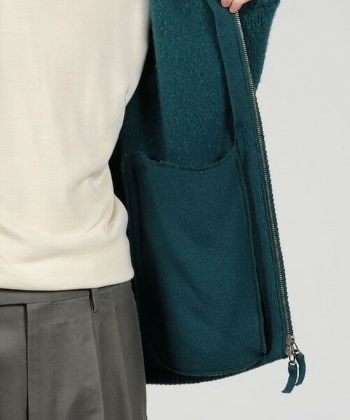 TOMORROWLAND / トゥモローランド ニット・セーター | TOMORROWLAND Tricot ウールカシミヤ パイルニット ジップアップブルゾン | 詳細5