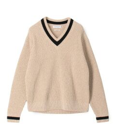 TOMORROWLAND / トゥモローランド ニット・セーター | TOMORROWLAND Tricot ウールカシミヤ メランジニット Vネックプルオーバー
