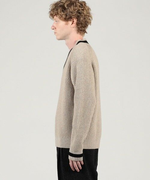 TOMORROWLAND / トゥモローランド ニット・セーター | TOMORROWLAND Tricot ウールカシミヤ メランジニット Vネックプルオーバー | 詳細3