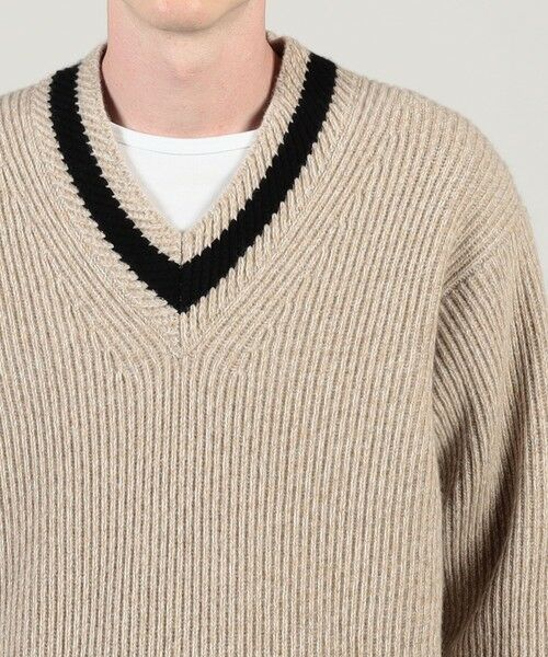 TOMORROWLAND / トゥモローランド ニット・セーター | TOMORROWLAND Tricot ウールカシミヤ メランジニット Vネックプルオーバー | 詳細5