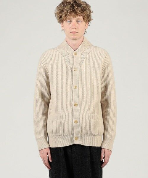 TOMORROWLAND / トゥモローランド ニット・セーター | ウールカシミヤシルク リブVネックカーディガン | 詳細2