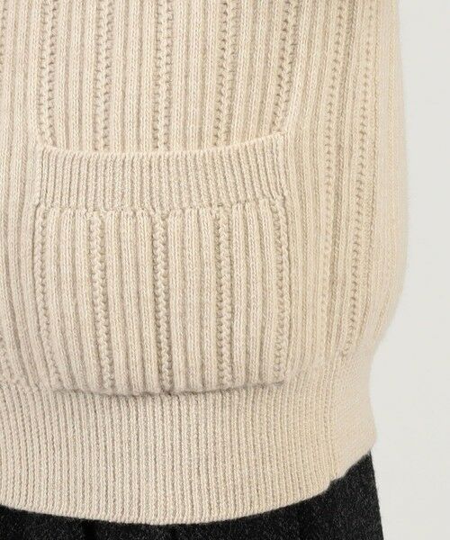 TOMORROWLAND / トゥモローランド ニット・セーター | ウールカシミヤシルク リブVネックカーディガン | 詳細8