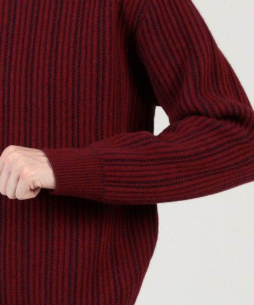TOMORROWLAND / トゥモローランド ニット・セーター | ウールカシミヤシルク リブクルーネックプルオーバーニット | 詳細6