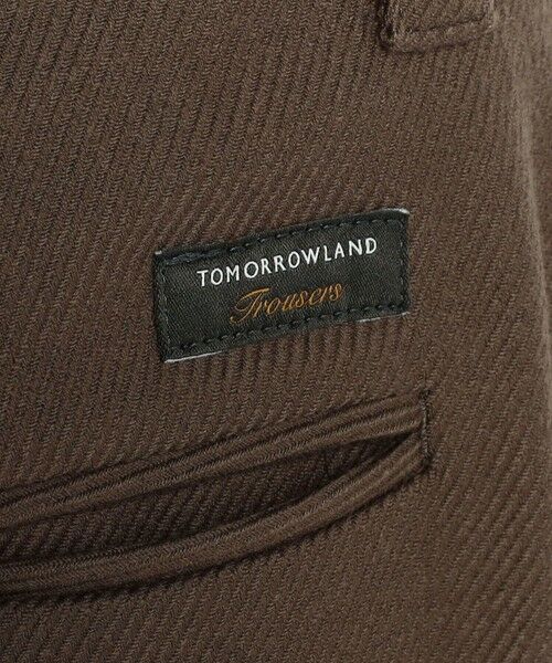 TOMORROWLAND / トゥモローランド その他パンツ | ウールギャバジン ノープリーツバレルパンツ | 詳細10