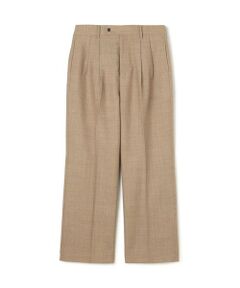 TOMORROWLAND / トゥモローランド その他パンツ | ドライウールツイル 2プリーツワイドストレートバレルパンツ