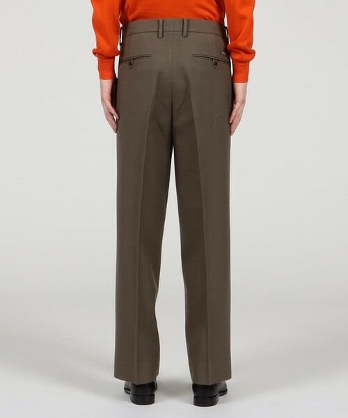 TOMORROWLAND / トゥモローランド その他パンツ | ドライウールツイル 2プリーツワイドストレートバレルパンツ | 詳細4