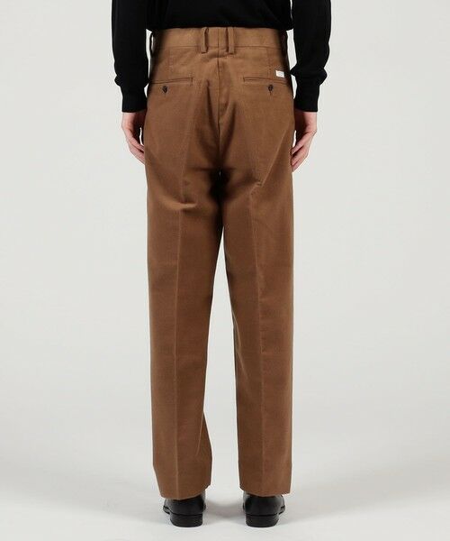 TOMORROWLAND / トゥモローランド その他パンツ | コットンシルクモールスキン 1プリーツ テーパードパンツ | 詳細4