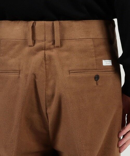 TOMORROWLAND / トゥモローランド その他パンツ | コットンシルクモールスキン 1プリーツ テーパードパンツ | 詳細6