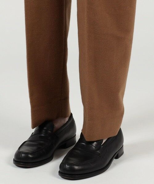 TOMORROWLAND / トゥモローランド その他パンツ | コットンシルクモールスキン 1プリーツ テーパードパンツ | 詳細8