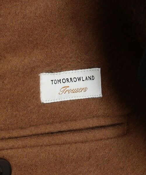 TOMORROWLAND / トゥモローランド その他パンツ | コットンシルクモールスキン 1プリーツ テーパードパンツ | 詳細9