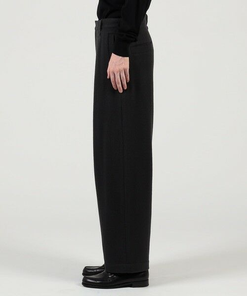 TOMORROWLAND / トゥモローランド その他パンツ | ウールナイロンビーバー 1プリーツカーブパンツ | 詳細3