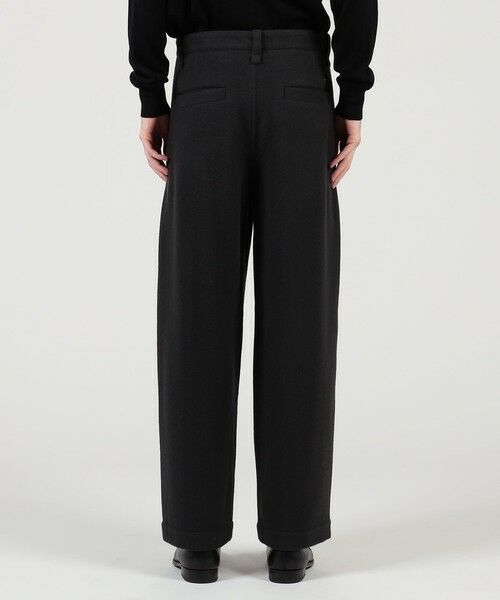 TOMORROWLAND / トゥモローランド その他パンツ | ウールナイロンビーバー 1プリーツカーブパンツ | 詳細4