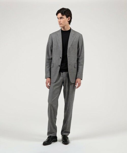 TOMORROWLAND / トゥモローランド スラックス・ドレスパンツ | カレッジフランネルウール ノープリーツスラックス | 詳細1