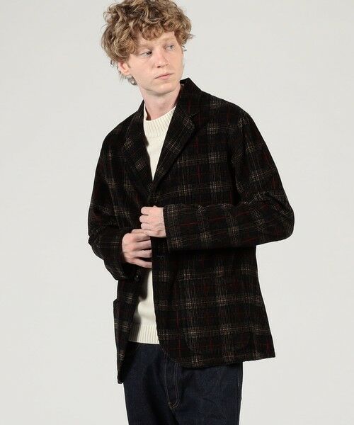 TOMORROWLAND / トゥモローランド テーラードジャケット | 【別注】Salbatore Piccolo コットンコーデュロイプリント シングルブレステッド 2Bジャケット | 詳細1