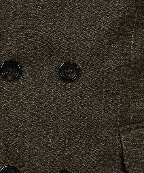 TOMORROWLAND / トゥモローランド テーラードジャケット | ウールアクリルナイロンストライプ ダブルブレステッド6Bジャケット | 詳細13