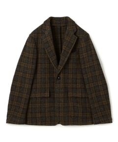 TOMORROWLAND / トゥモローランド テーラードジャケット | ブリティッシュウールツイード シングルブレステッド3Bジャケット ZANIERI