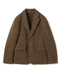 TOMORROWLAND / トゥモローランド テーラードジャケット | ブリティッシュウールツイード シングルブレステッド3Bジャケット ZANIERI