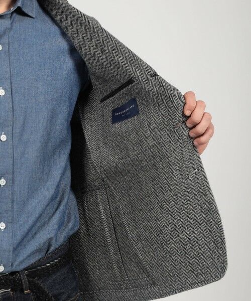TOMORROWLAND / トゥモローランド テーラードジャケット | ブリティッシュウールツイード シングルブレステッド3Bジャケット ZANIERI | 詳細5