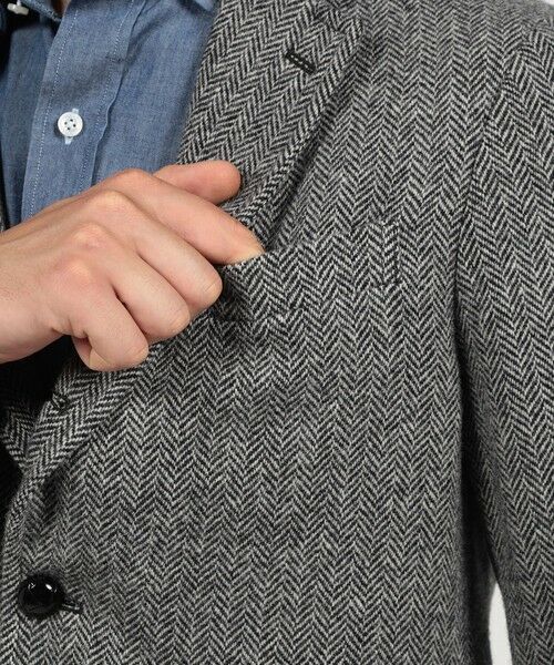 TOMORROWLAND / トゥモローランド テーラードジャケット | ブリティッシュウールツイード シングルブレステッド3Bジャケット ZANIERI | 詳細9