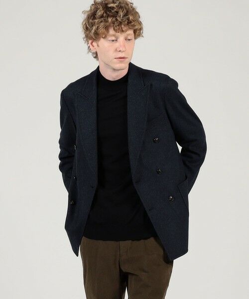TOMORROWLAND / トゥモローランド テーラードジャケット | カシミヤジャージー ダブルブレステッド6Bジャケット BRESCHI | 詳細1