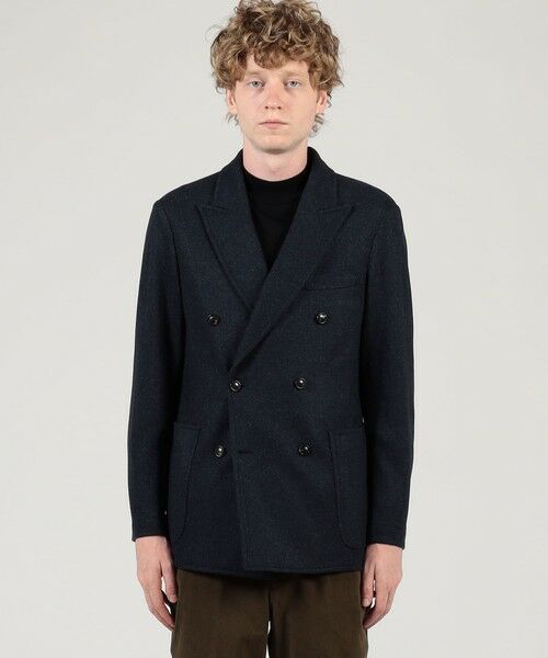 TOMORROWLAND / トゥモローランド テーラードジャケット | カシミヤジャージー ダブルブレステッド6Bジャケット BRESCHI | 詳細2