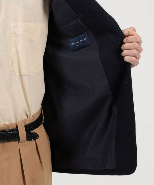 TOMORROWLAND / トゥモローランド テーラードジャケット | カレッジフランネルウール シングルブレステッド メタル釦 3Bジャケット | 詳細5