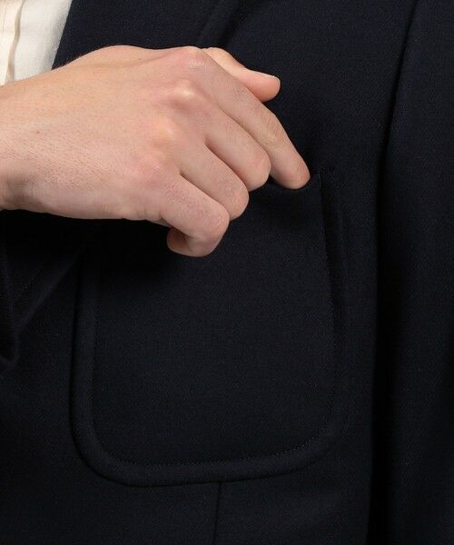 TOMORROWLAND / トゥモローランド テーラードジャケット | カレッジフランネルウール シングルブレステッド メタル釦 3Bジャケット | 詳細7