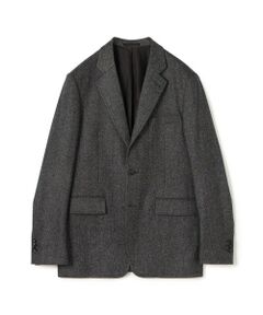 TOMORROWLAND / トゥモローランド テーラードジャケット | カレッジフランネルウール シングルブレステッド3Bジャケット