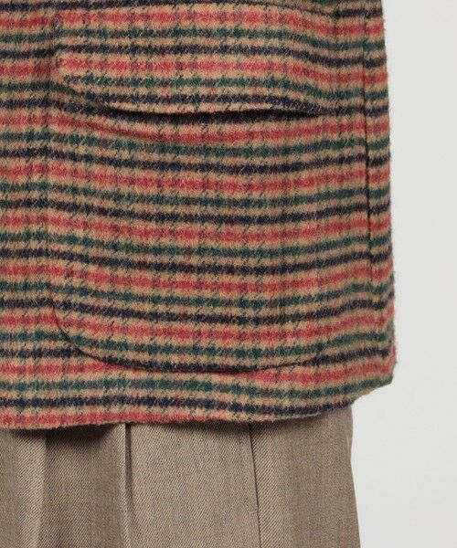 TOMORROWLAND / トゥモローランド テーラードジャケット | シルクガンクラブチェック シングルブレステッド2Bジャケット | 詳細10