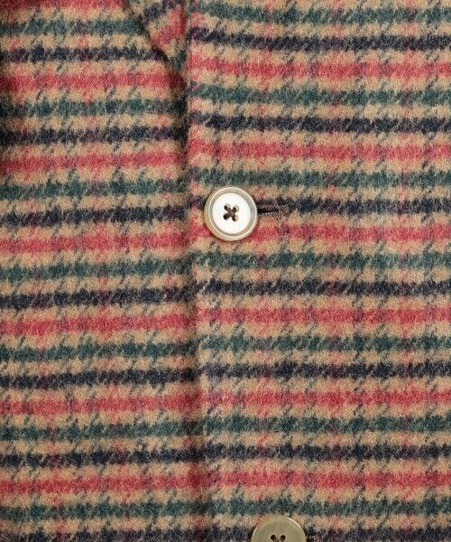 TOMORROWLAND / トゥモローランド テーラードジャケット | シルクガンクラブチェック シングルブレステッド2Bジャケット | 詳細12