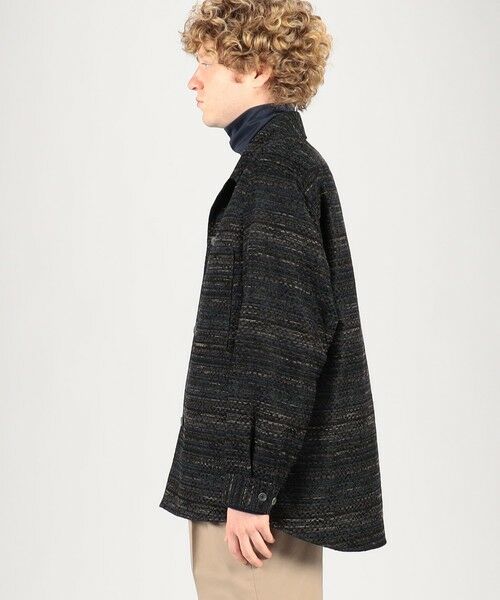 TOMORROWLAND / トゥモローランド ブルゾン | ミックスツイード ダブルポケットシャツブルゾン | 詳細3