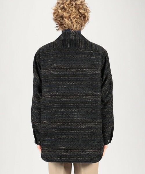 TOMORROWLAND / トゥモローランド ブルゾン | ミックスツイード ダブルポケットシャツブルゾン | 詳細4