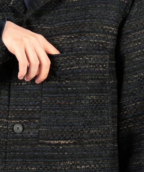 TOMORROWLAND / トゥモローランド ブルゾン | ミックスツイード ダブルポケットシャツブルゾン | 詳細8