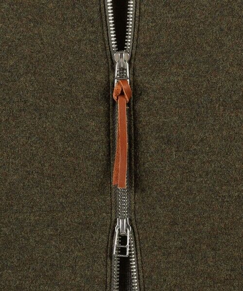 TOMORROWLAND / トゥモローランド ブルゾン | キルトライニング ウールニット ジップアップブルゾン | 詳細10
