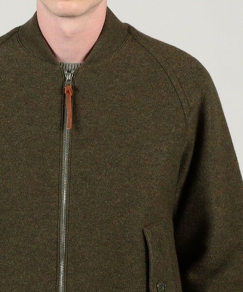 TOMORROWLAND / トゥモローランド ブルゾン | キルトライニング ウールニット ジップアップブルゾン | 詳細6