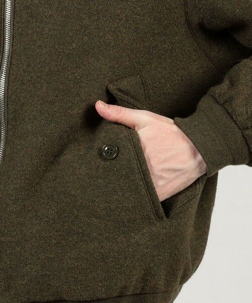 TOMORROWLAND / トゥモローランド ブルゾン | キルトライニング ウールニット ジップアップブルゾン | 詳細8