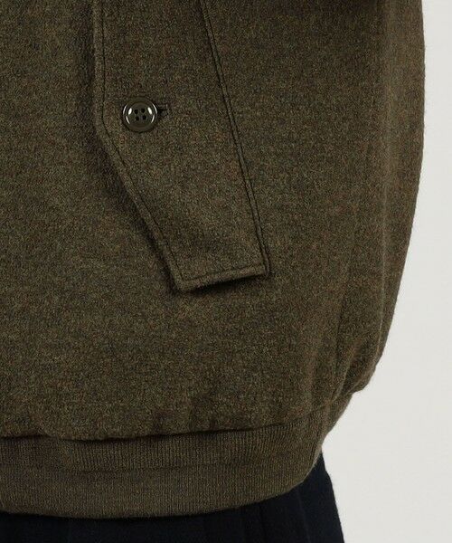 TOMORROWLAND / トゥモローランド ブルゾン | キルトライニング ウールニット ジップアップブルゾン | 詳細9