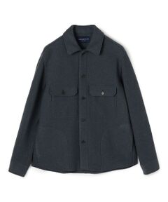 TOMORROWLAND / トゥモローランド ブルゾン | ボイルドウール シャツブルゾン MANTECO