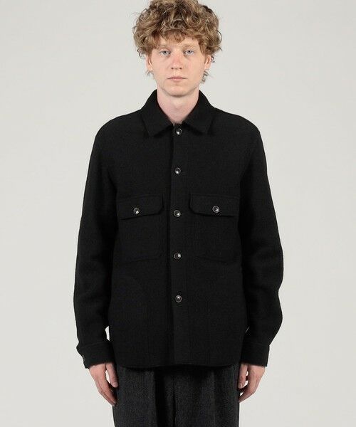 TOMORROWLAND / トゥモローランド ブルゾン | ボイルドウール シャツブルゾン MANTECO | 詳細2