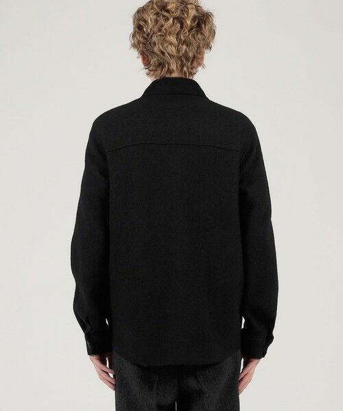 TOMORROWLAND / トゥモローランド ブルゾン | ボイルドウール シャツブルゾン MANTECO | 詳細4