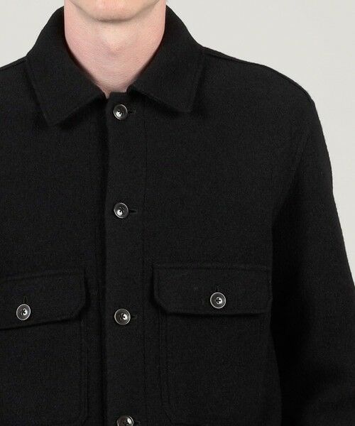 TOMORROWLAND / トゥモローランド ブルゾン | ボイルドウール シャツブルゾン MANTECO | 詳細6