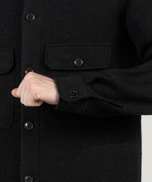 TOMORROWLAND / トゥモローランド ブルゾン | ボイルドウール シャツブルゾン MANTECO | 詳細7