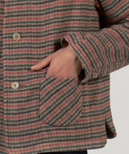 TOMORROWLAND / トゥモローランド ブルゾン | シルクガンクラブチェック ショートブルゾン | 詳細11