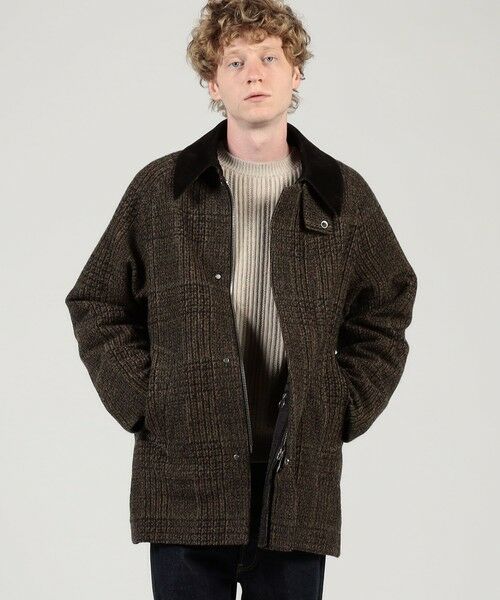 TOMORROWLAND / トゥモローランド その他アウター | ウールレーヨンブークレ フィールドコート | 詳細1