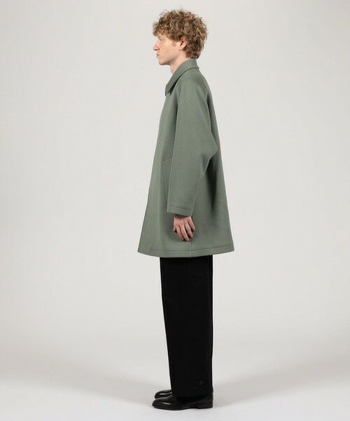 TOMORROWLAND / トゥモローランド ダッフルコート | SUPER120’Sウール ショートベロア バルカラーコート | 詳細5