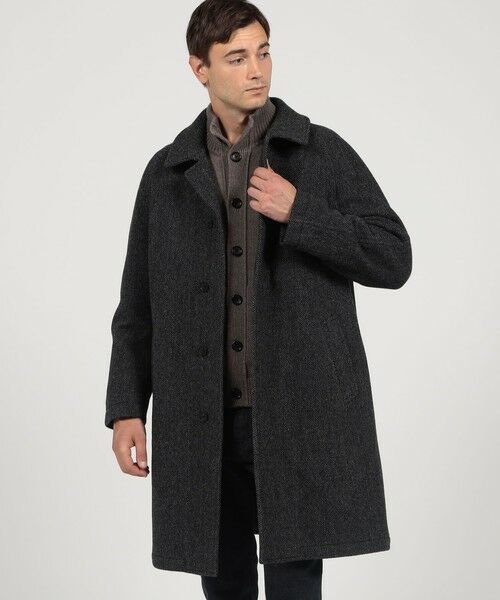 TOMORROWLAND / トゥモローランド ステンカラーコート | ブリティッシュウールツイード バルカラーコート ZANIERI | 詳細1