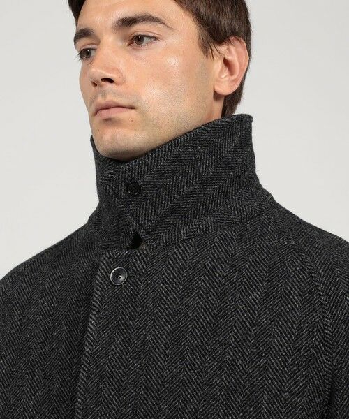 TOMORROWLAND / トゥモローランド ステンカラーコート | ブリティッシュウールツイード バルカラーコート ZANIERI | 詳細10