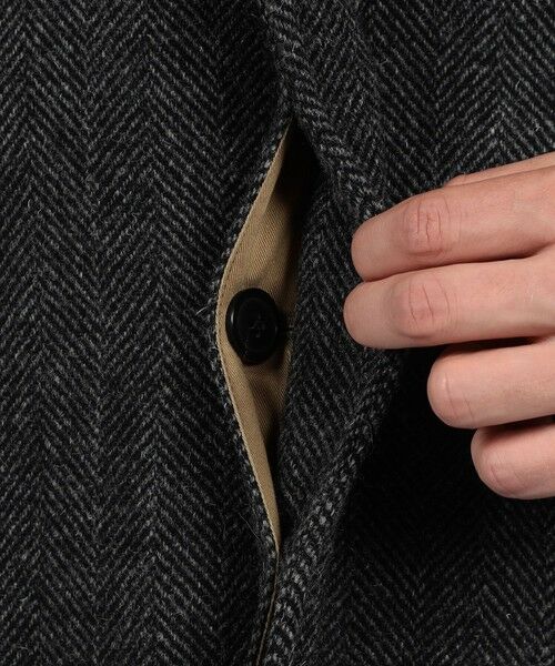 TOMORROWLAND / トゥモローランド ステンカラーコート | ブリティッシュウールツイード バルカラーコート ZANIERI | 詳細11